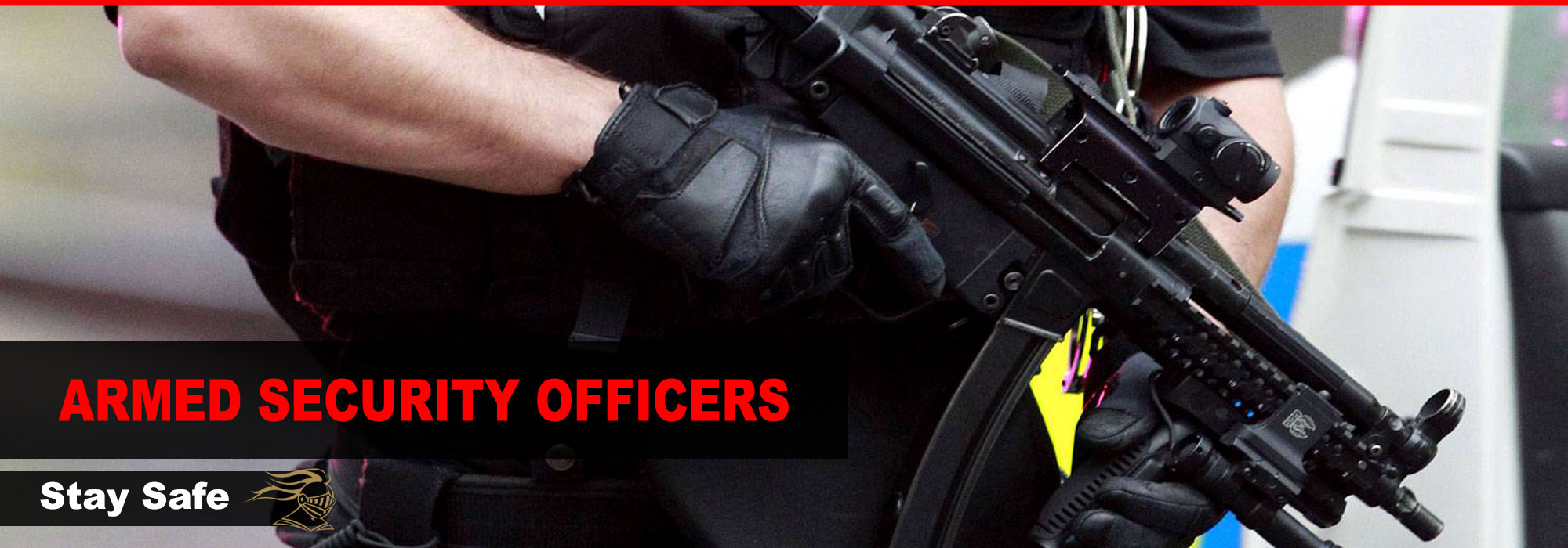 Security personnel providing our clients with the highest level of security